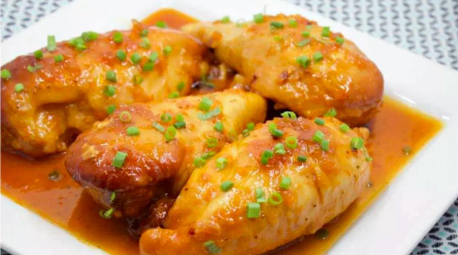 Slow Cooker Apricot Chicken Dump and Go Dinner Once A Month Meals