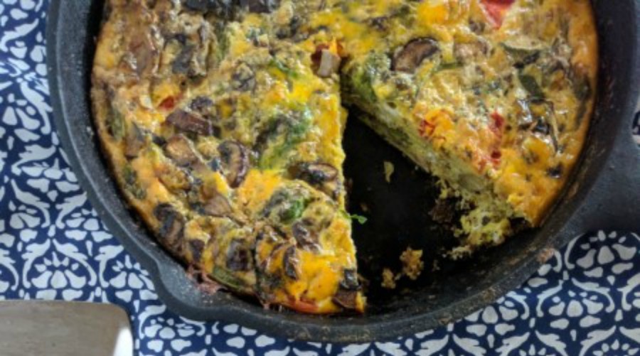 Cast Iron Frittata Scratch to Basics Dinner Once A Month Meals