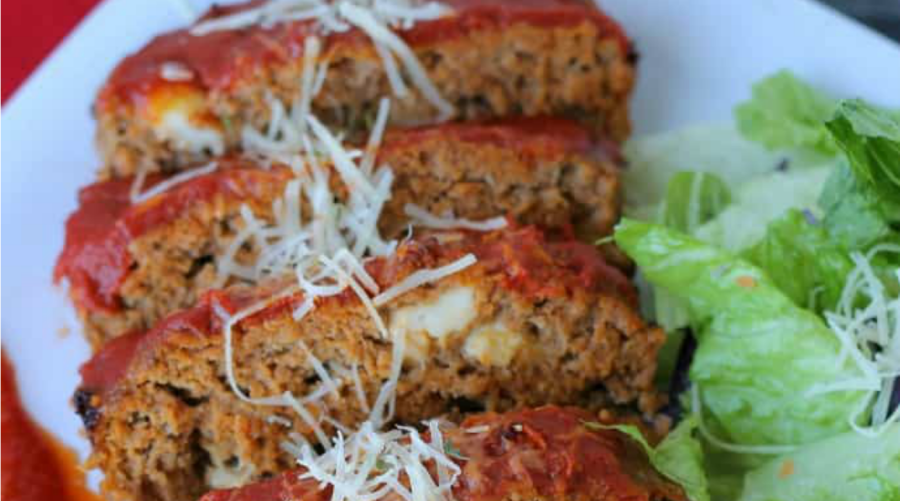 Cheesy Italian Meatloaf Dump and Go Dinner Once A Month Meals