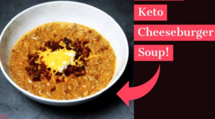 Instant Pot Keto Cheeseburger Soup Dump and Go Dinner Once A Month