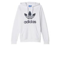 pull adidas blanc et noir