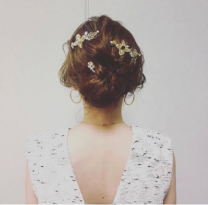 プチフォーマルなシチュエーションに似合う簡単ヘアアレンジ