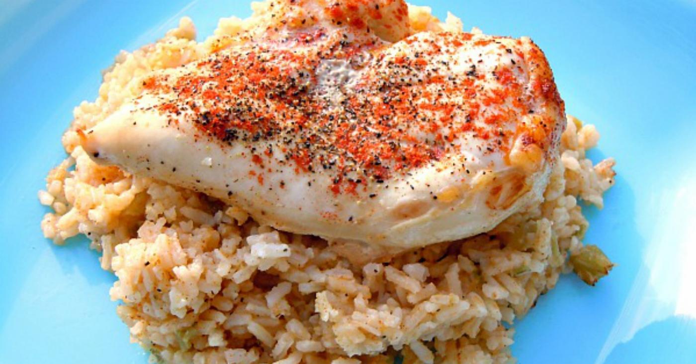 Paprika Chicken and Rice BakeTraditional Version Once A Month Meals