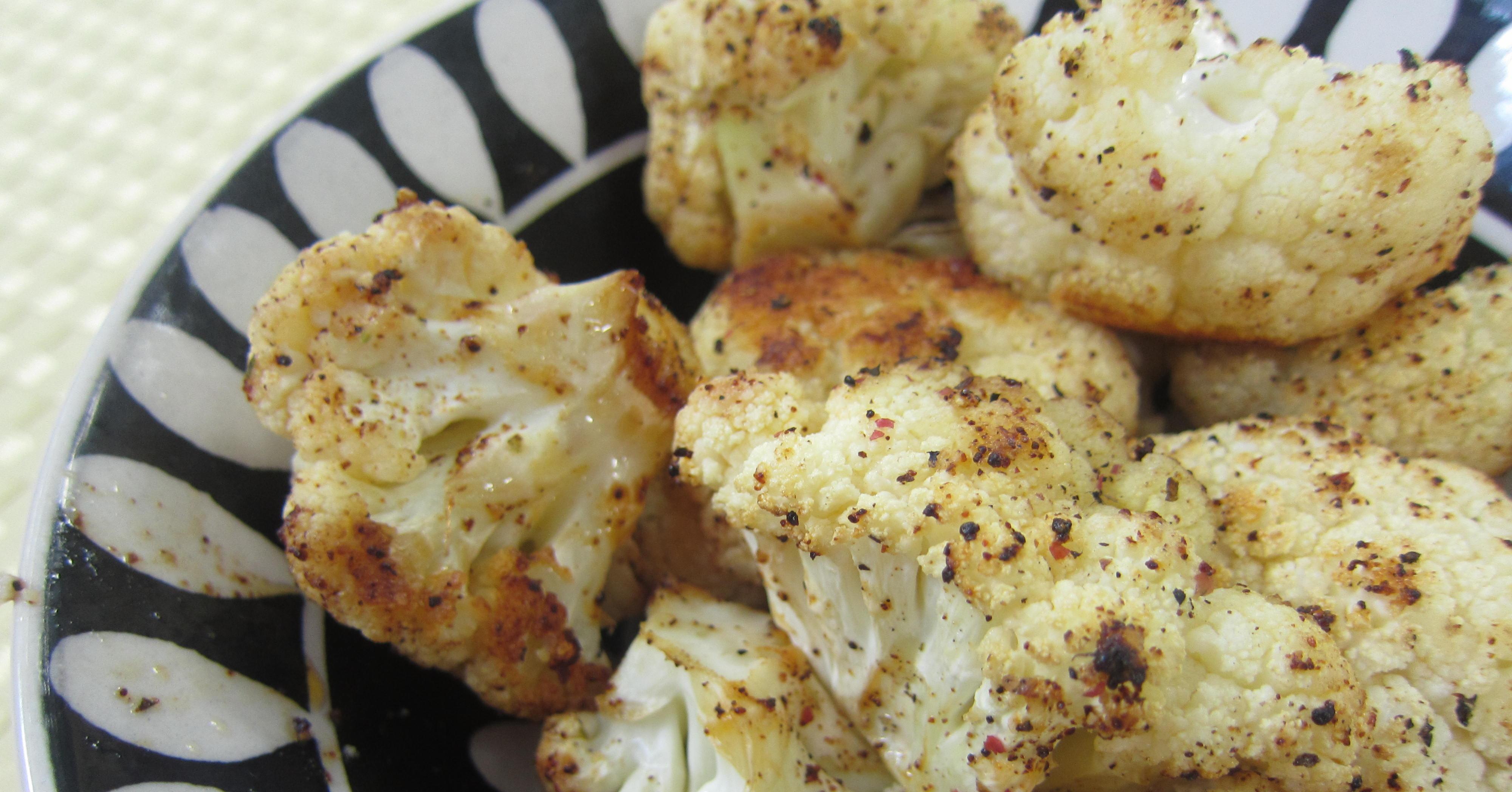 Spiced Roasted Cauliflower Lunch Version Once A Month Meals