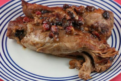 Slow Cooker Cranberry Pork Roast - Dump and Go Dinner