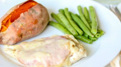 Baked Chicken Cordon Bleu - Ready to Eat Dinner