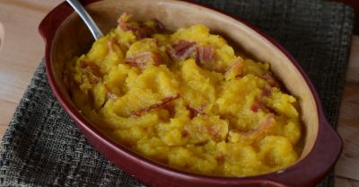 Instant Pot Maple Bacon Acorn Squash