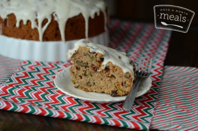 Traditional Chilean Christmas Fruit Cake