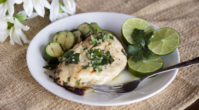 Instant Pot Cilantro Lime Chicken - Lunch Version