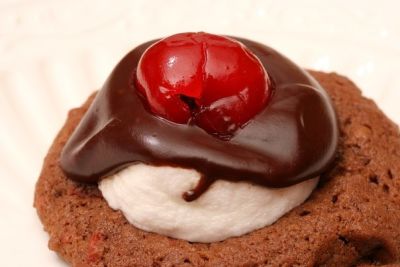 Chocolate Sundae Cookies