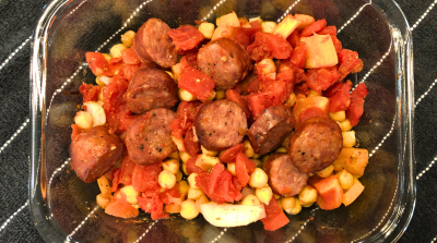 Kielbasa and Chickpea Medley Meal Prep Bowl