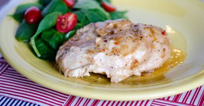 Slow Cooker Zesty BBQ Chicken - Gluten Free Dairy Free - Dump and Go Dinner