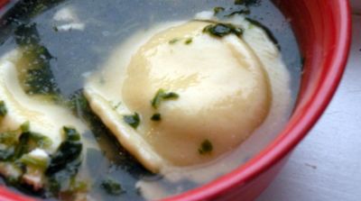 Instant Pot Spinach Ravioli Soup - Dump and Go Dinner