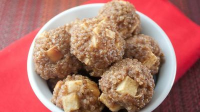 Apple Cinnamon Breakfast Quinoa Bites