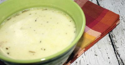 Wild Mushroom Soup - Lunch Version