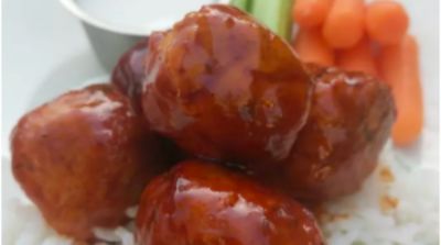 Instant Pot Honey BBQ Meatballs - Lunch