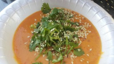 Thai Butternut Squash Soup - Lunch