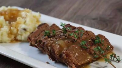 Instant Pot Pot Roast and Mashed Potatoes - Ready to Eat Dinner