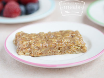 No-Bake Chewy Granola Bars