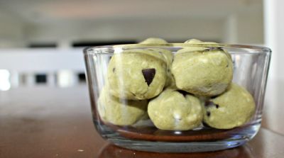 Raw Cookie Dough Protein Balls