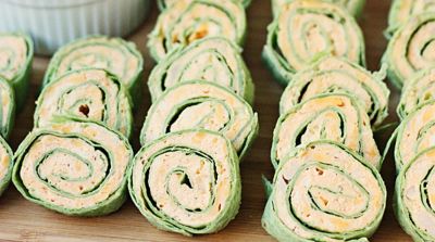 Buffalo Chicken Pinwheels