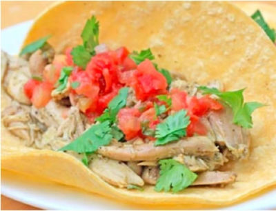 Instant Pot Chicken Taco Filling - Lunch