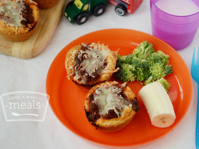 Toddler-ific Pizza Snack Cups - Lunch Version