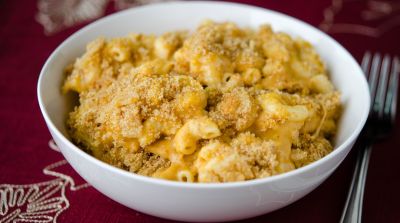 Instant Pot Pumpkin Macaroni and Cheese - Lunch Version