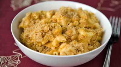 Pumpkin Macaroni and Cheese - Lunch Version