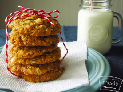 Anzac Crispies with Macadamia Nuts