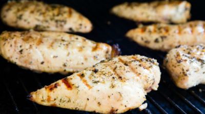 Grilled Greek Chicken - Dump and Go Dinner