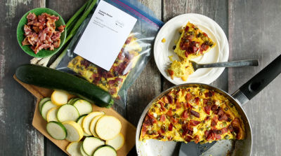 Farmer's Market Frittata - Lunch Version