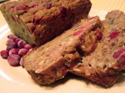 Made from Scratch Cranberry Banana Bread