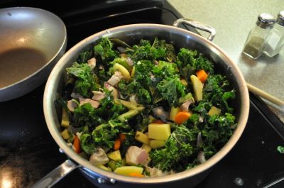 Leftover Turkey Soup