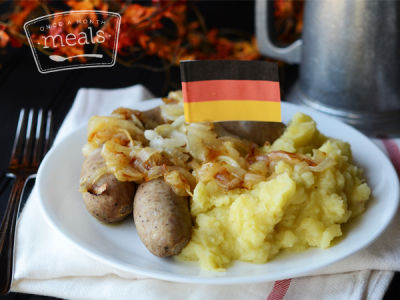 Heaven and Earth with Bratwurst