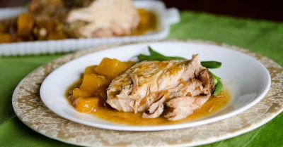 Instant Pot Mango Pork - Ready to Eat Dinner