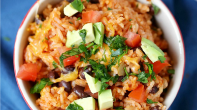 Slow Cooker Mexican Rice and Beans