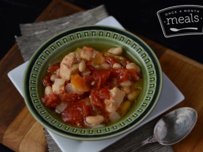 Slow Cooker White Bean Chicken Chili - Dump and Go Dinner