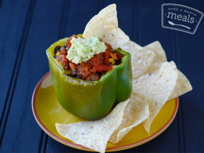 Gluten Free Dairy Free Mexican Stuffed Peppers