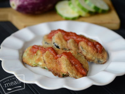 Eggplant and Zucchini Chips