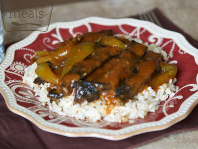 Mom’s Pepper Steak, Veganized