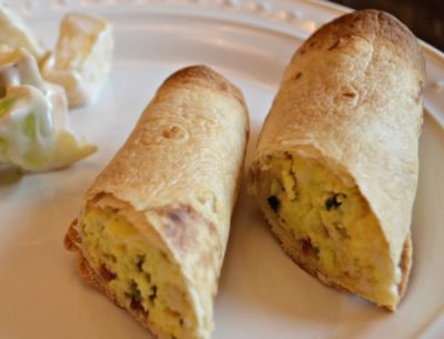 Bacon and Egg Taquitos