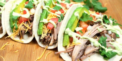 Pork Carnitas Tacos - A Turtle's Life for Me - Dump and Go Dinner