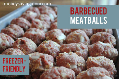 Freezer-Friendly Barbecued Meatballs