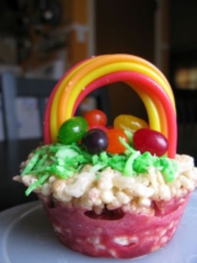 Rice Krispies Easter Baskets