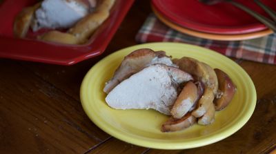 Instant Pot Honey Apple Pork Loin - Dump and Go Dinner