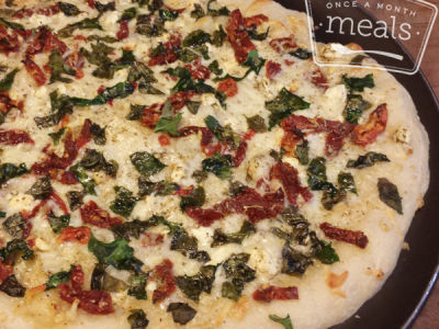 Mediterranean Pizza Packets - Dump and Go Dinner
