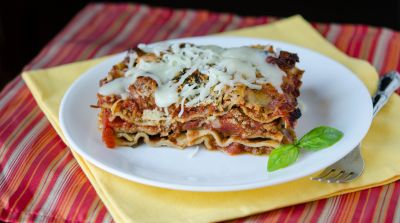 Meaty Mediterranean Lasagna