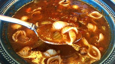 Mom's Pasta E Fagioli - Lunch Version