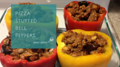 Pizza Stuffed Bell Peppers